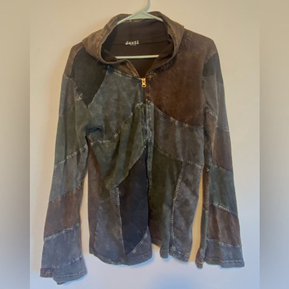 Jayli Boho Zip Up Hoodie Light Weight